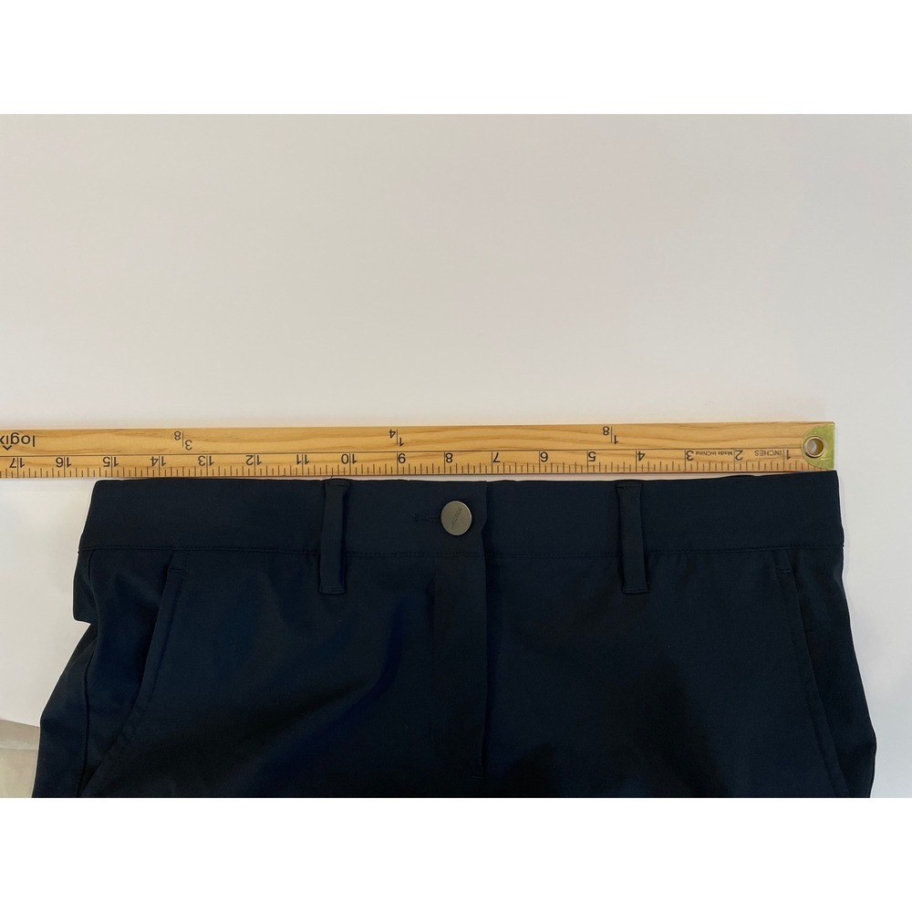Macade Golf Pants Womens 38R (30x27) Navy Blue Slim Stretch Jogger Ankle Zip - Picture 7 of 9